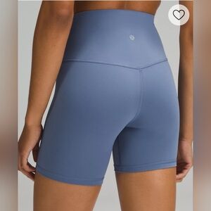 Lululemon Align™ High-Rise Short 6" NWT Size 6 Oasis Blue